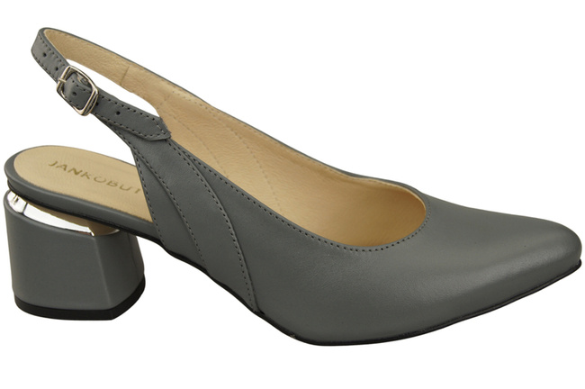 Damenschuhe Sandalen Grau Naturleder 196 ElitaBut