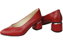 Damenschuhe Rote Pumps, Naturleder 143 ElitaBut