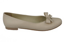 Damen Ballerinas Beige Naturleder 998 ElitaBut