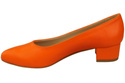 Damen Pumps Orange mit niedrigem Absatz zeitlose Eleganz und Komfort 220 ElitaBut