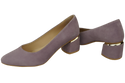 Damenschuhe Pumps Lila Natürliches Wildleder 143 Von ElitaBut