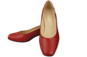 Damenschuhe Pumps Naturleder 172 Rot ElitaBut