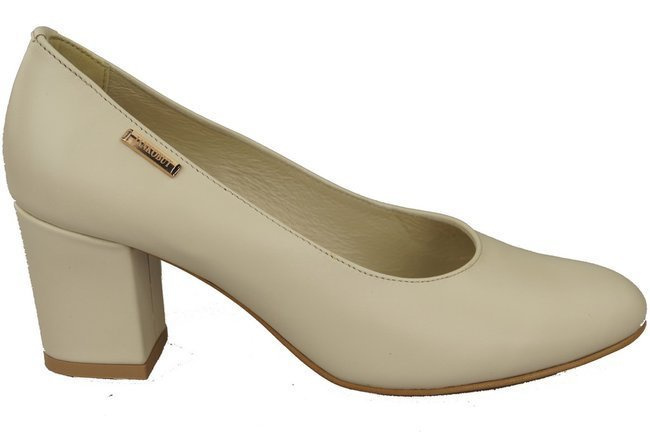 Damenschuhe Pumps Beige Naturnarbenleder 125 ElitaBut