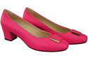 Damenschuhe Pumps Naturleder 187 Neon Pink ElitaBut