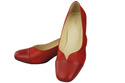 Damenschuhe Pumps Naturleder 164 Rot ElitaBut