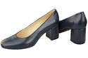 Damenschuhe Pumps Naturleder 171 Marineblau ElitaBut