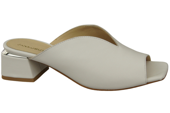 Damen Schuhe Absätze Flip Flops Weiß Naturleder 210 ElitaBut