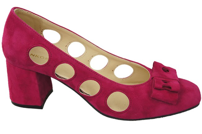 Damenschuhe Pumps Lila Natürliches Wildleder 182 ElitaBut