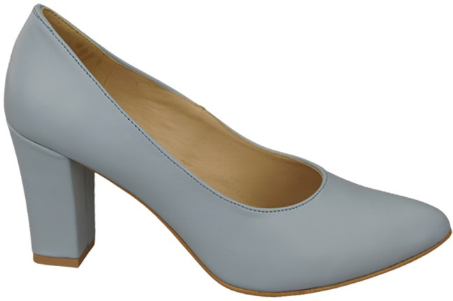 Damenschuhe Pumps Hellblau Naturleder 170 ElitaBut