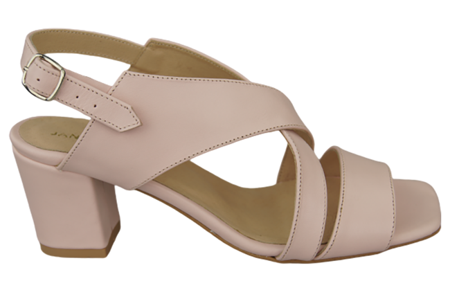 Damenschuhe Sandalen Rosa Puder Naturleder 149 ElitaBut