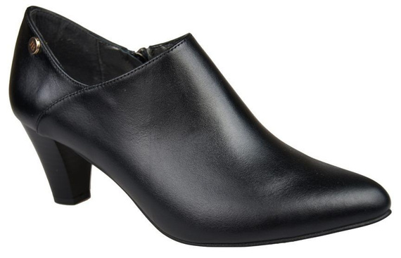 Damenstiefeletten, Naturleder, Schwarz 864 ElitaBut