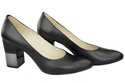 Damenschuhe Pumps Schwarz Naturleder 144 ElitaBut