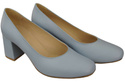 Damenschuhe Pumps Naturleder 171 Hellblau ElitaBut