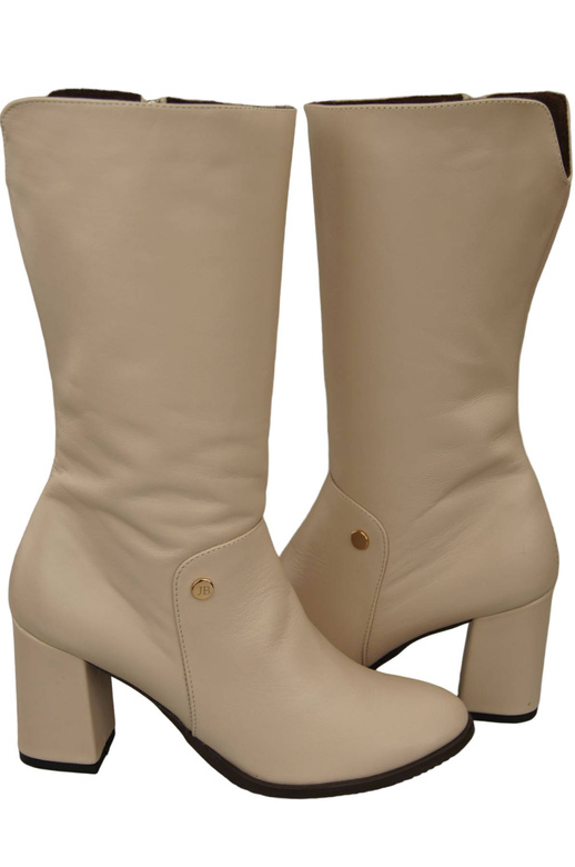 Footwear Damen-Halbstiefel, Naturleder, Cappuccino, Light 189 ElitaBut