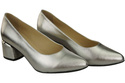 Damenschuhe Silber Pumps Naturleder 143 ElitaBut