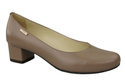 Damenschuhe Pumps Naturleder 116 Cappuccino ElitaBut