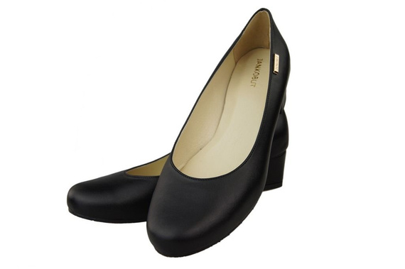 Damenschuhe Pumps Naturleder 116 Schwarz ElitaBut