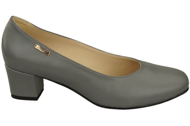 Damenschuhe Pumps Naturleder 172 Grau ElitaBut