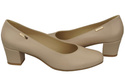 Damenschuhe Pumps Naturleder 172 Cappuccino ElitaBut