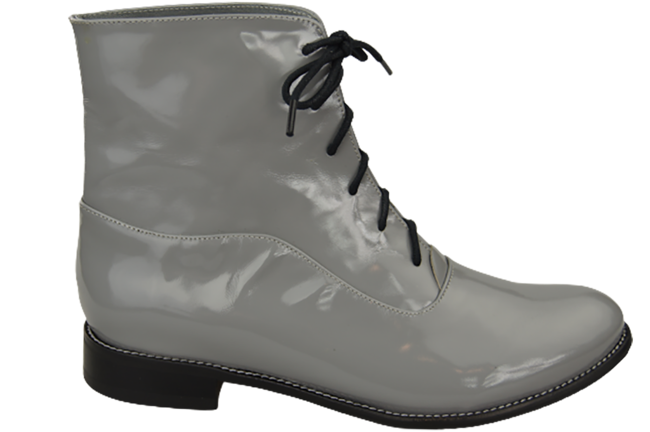 Damenschuhe Frühling/Herbst Naturleder Grau Lack 155 L ElitaBut