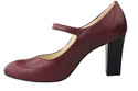 Damenschuhe Pumps, Naturleder, Burgund 958 ElitaBut