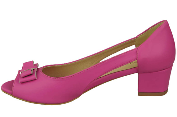 Damenschuhe Sandalen Fuchsia Naturleder 145 ElitaBut