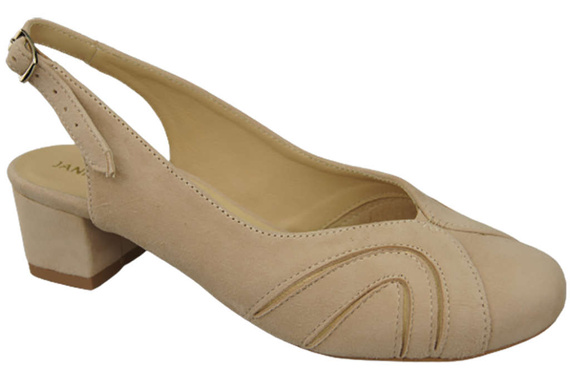 Damenschuhe Sandalen, Naturleder, Wildleder, Puderrosa 842 von ElitaBut
