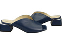 Damen Schuhe Absätze Flip Flops Marineblau Naturleder 210 ElitaBut