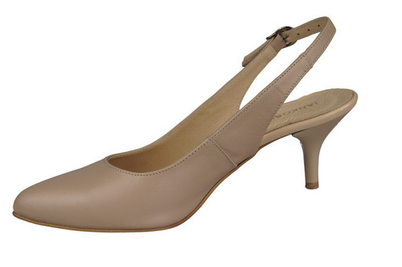 Damenschuhe Sandalen, Naturleder Cappuccino Lico 910 ElitaBut