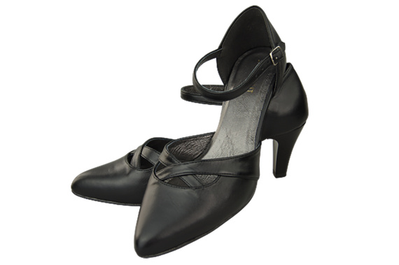 Damenschuhe Sandalen Schwarz Naturleder 151 ElitaBut