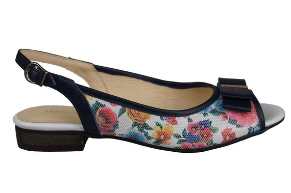 Damenschuhe Sandalen, Naturleder Flower 860 ElitaBut