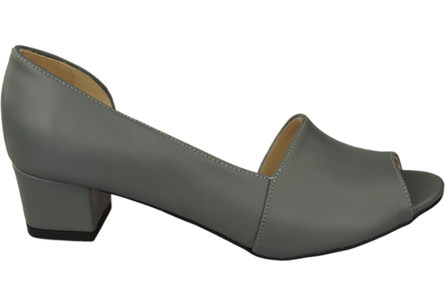 Damenschuhe Sandalen Grau Naturleder 147 ElitaBut