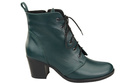 Winter-Schnürstiefeletten für Damen, Naturleder, Malachite 188, von ElitaBut