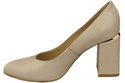 Damenschuhe Beige Pumps, Naturleder 179 ElitaBut
