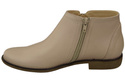Damenschuhe Damenstiefel Warmes Naturleder Cappuccino Bright 872 Z Elitabut