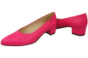Damen Pumps Neon Rosa mit niedrigem Absatz zeitlose Eleganz und Komfort 220 ElitaBut