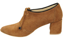 Damenschuhe Karamellschuhe, natürliches Veloursleder 183 ElitaBut