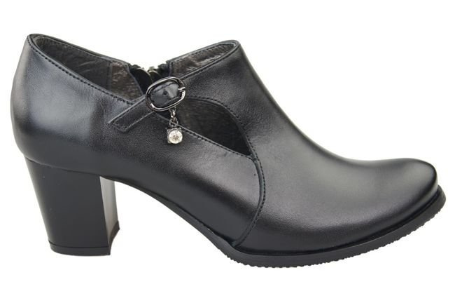 Damenstiefel Naturleder Schwarz 109 ElitaBut