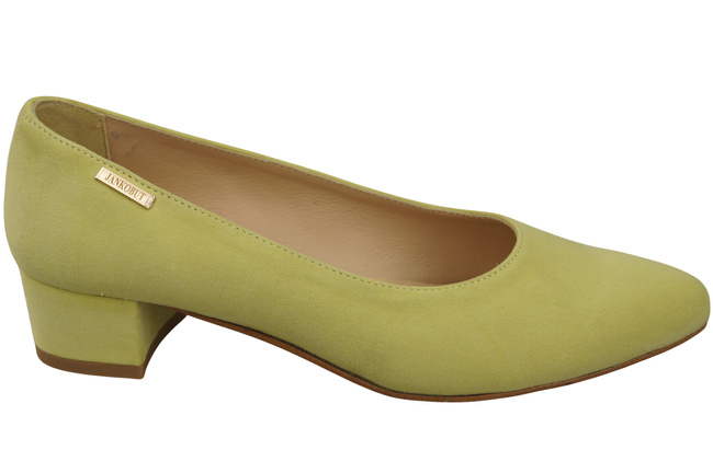 Bequeme Damen-Schuhe Banane aus echtem Veloursleder 220 Z ElitaBut