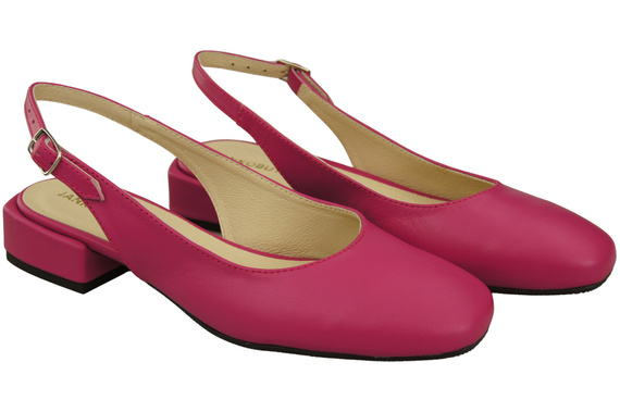 Damen Schuhe Sandalen Purpurfarbig Flacher Absatz Naturleder 206 ElitaBut