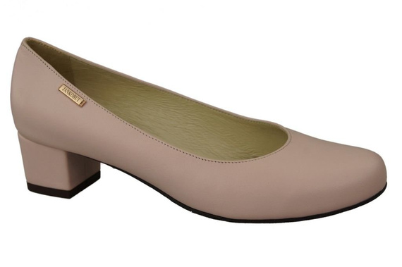 Damenschuhe Pumps Naturleder 116 Puderrosa ElitaBut