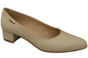 Damen Pumps Beige mit niedrigem Absatz zeitlose Eleganz und Komfort 220 ElitaBut