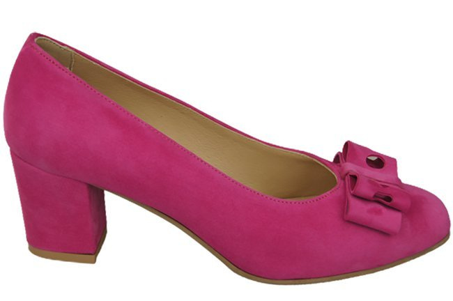 Damenschuhe Fuchsia Pumps Natürliches Wildleder 163 ElitaBut
