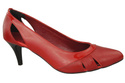 Damenschuhe Rote Pumps, Naturleder 995 ElitaBut