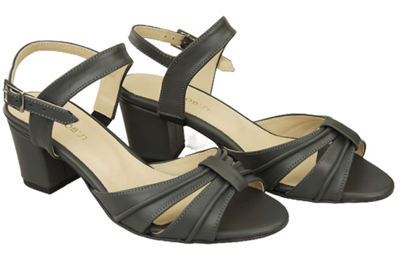 Damenschuhe Graphite Sandalen, Naturleder 168 ElitaBut