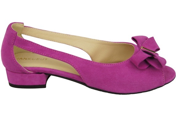 Schuhe Damensandalen Cyclamen Naturleder Wildleder 994 Kombination aus Stil und Komfort ElitaBut