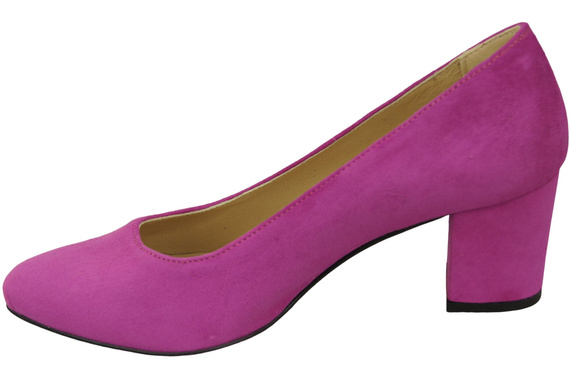 Damenschuhe Alpenveilchen-Pumps Natürliches Wildleder 106 ElitaBut