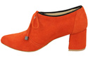 Damenschuhe Orange Schuhe Natursamtleder 183 ElitaBut