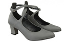 Damenschuhe Pumps Grau Naturleder 118 ElitaBut