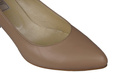 Damenschuhe Pumps Naturleder Cappuccino Lico 825 ElitaBut